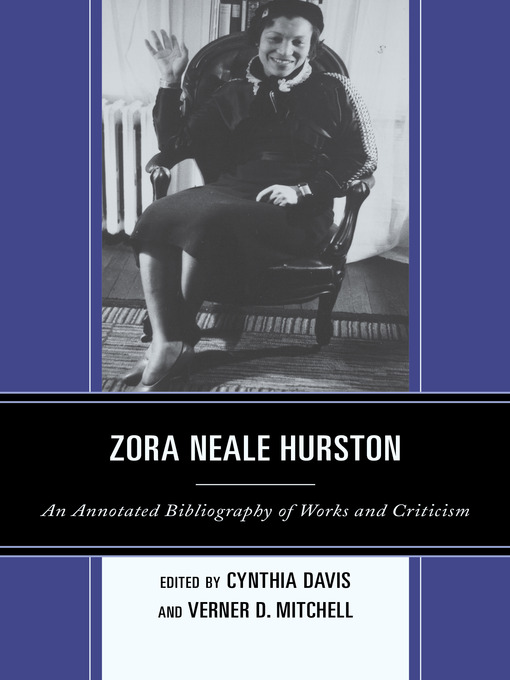 Title details for Zora Neale Hurston by Cynthia Davis - Available